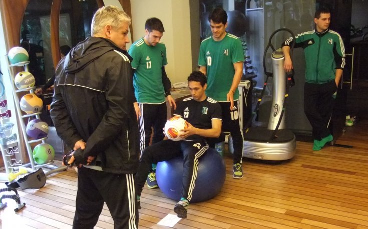 СНИМКИ: Лудoгорец с комбинирана тренировка, напълни фитнеса