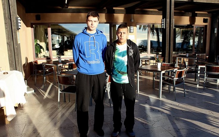 Антон Полюткин (вляво) и Юрий Бавин