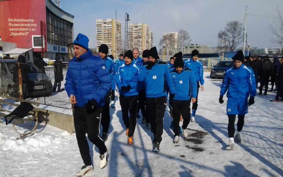 Цецо Генков се сбогува с Левски