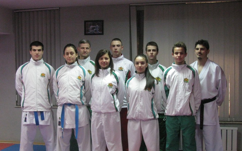 Националният отбор по карате отпътува за европейско първенство