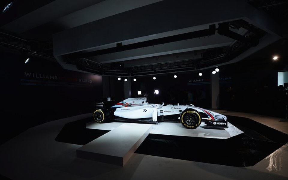 Уилямс представи новия болид в цветовете на Мартини