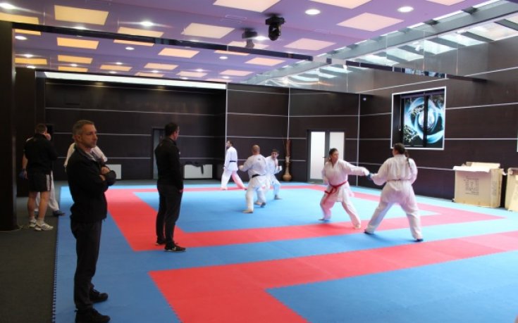 Здрави тренировки за националите по шотокан катаре преди Европейското