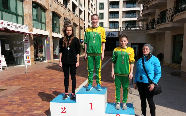 Божидар Василев и Радосвета Симеонова - шампиони на България в спортното ходене