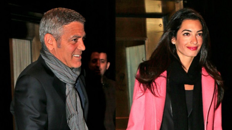 Джордж Клуни знаменитости годеж сватба Холивуд актьор връзка