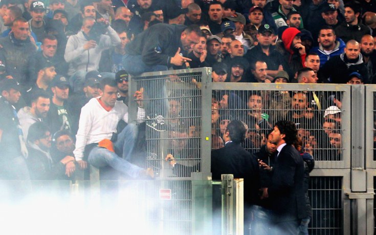 Фен на Наполи получи 5-годишна забрана за посещение на мачове