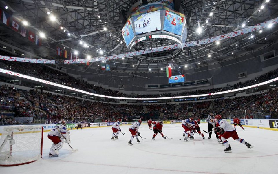 ВИДЕО: Русия разби Швейцария на световното  по хокей на лед