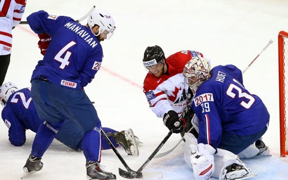 Франция изненада Канада на СП по хокей на лед