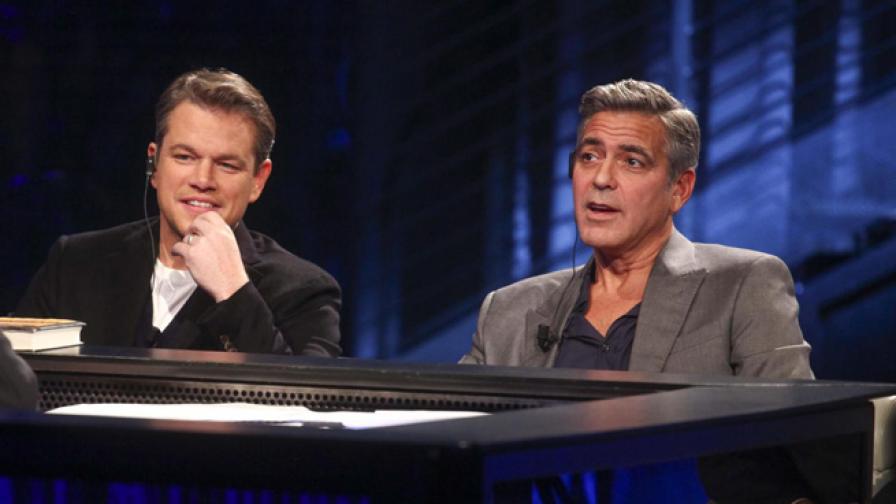 Мат Деймън ще кумува на Джордж Клуни