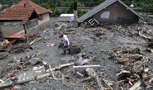 80 хил. разселени заради наводненията в Босна