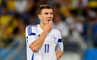 Един Джеко е играч на мача Босна и Херцеговина - Иран