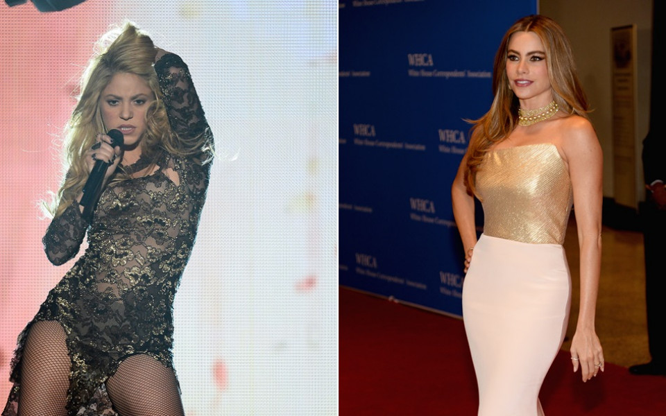 Шакира и София Вергара отпразнуваха успеха на Колумбия