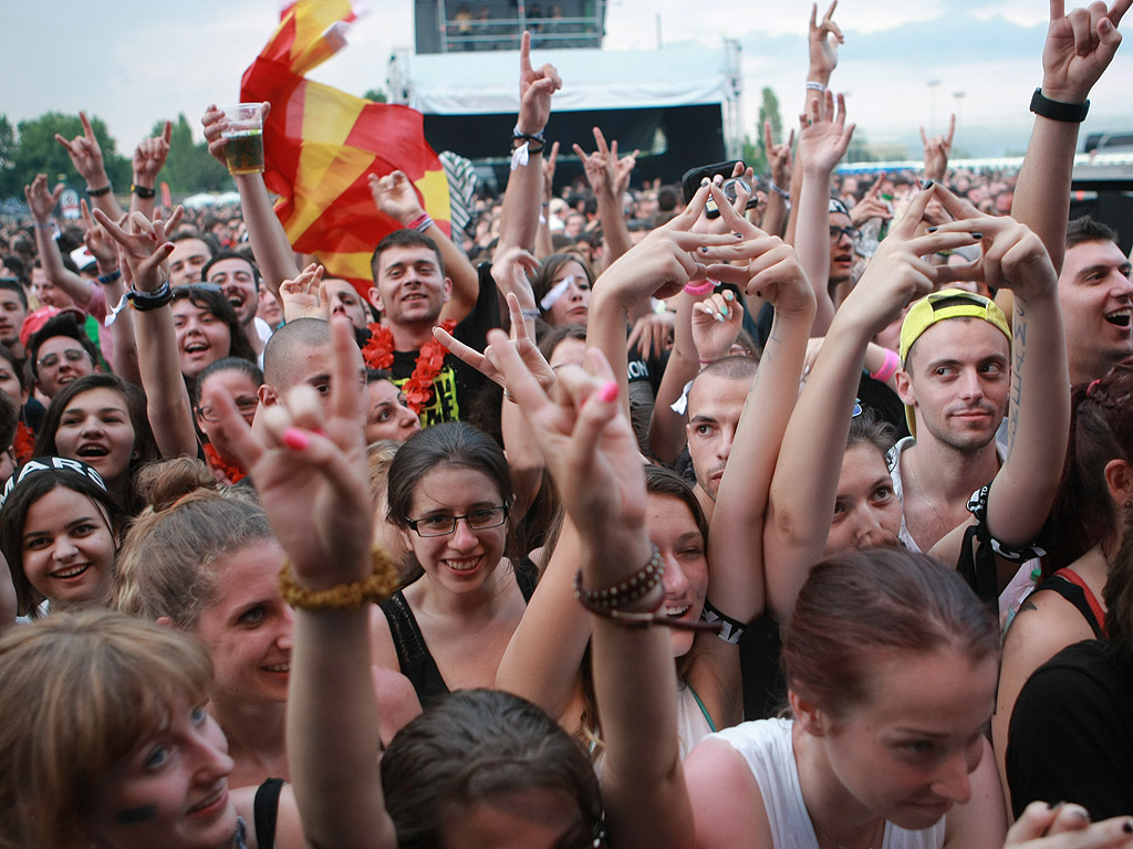 The Offspring live in Sofia Rocks 2014