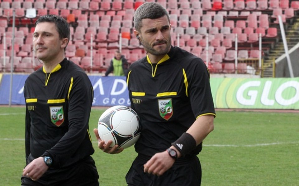 Цветан Кръстев с наряд за мач в Лига Европа