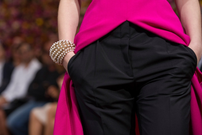 Колекция висша мода на "Кристиан Диор" ("Christian Dior") за сезон есен/зима 2012-2013, Париж, 2 юли 2012 г.