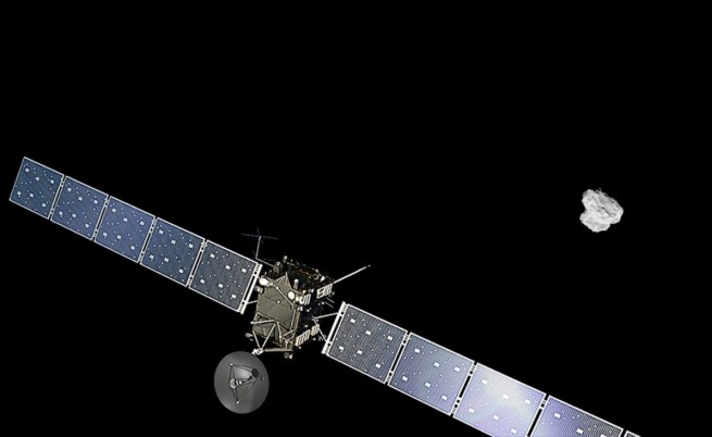 За пръв път в историята: Космически апарат в орбита около комета