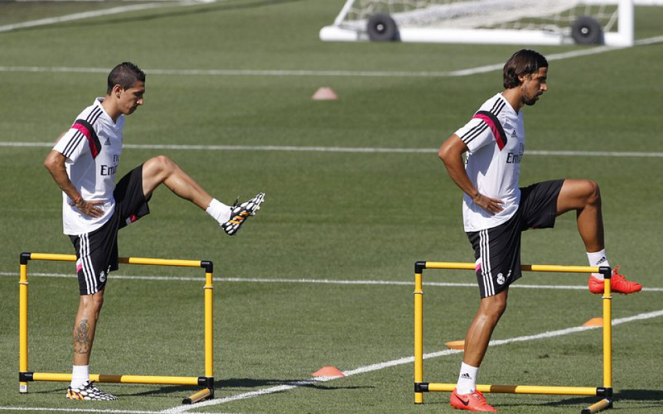 Кедира започна тренировки с Реал