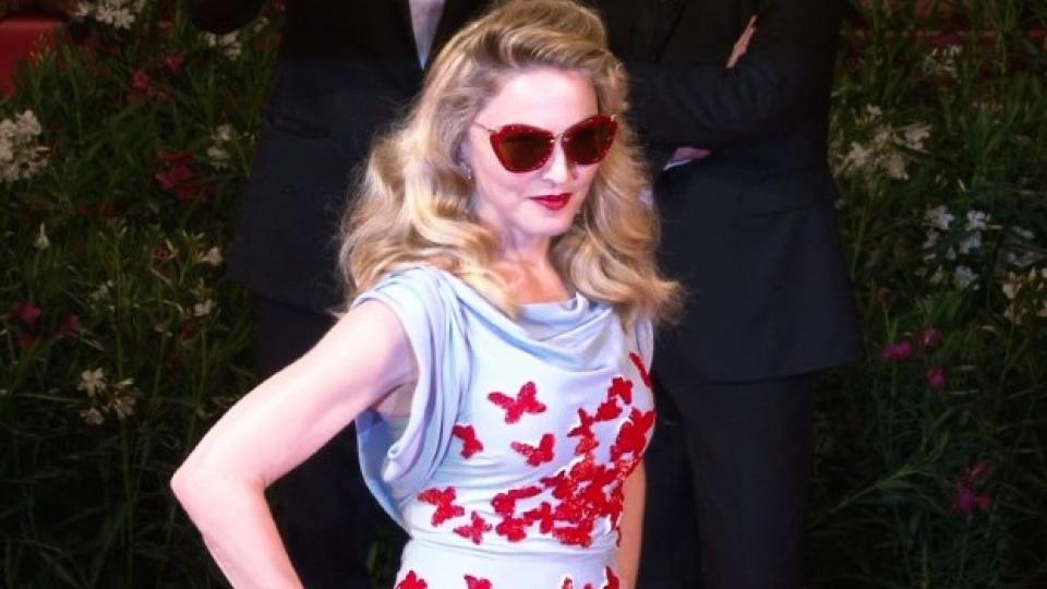 Мадона по време на тазгодишния кинофестивал във Венеция