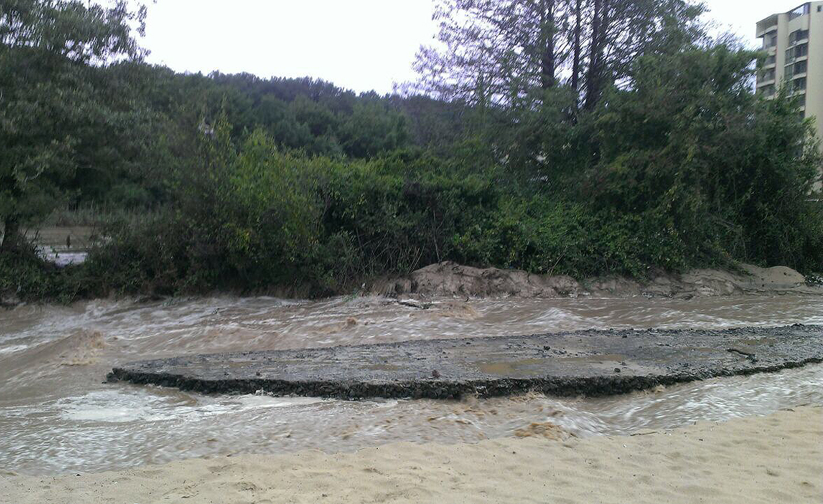 Скъса се дига на Марица край село в Димитровградско