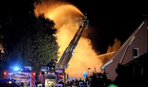 Мощна експлозия в германски химически завод