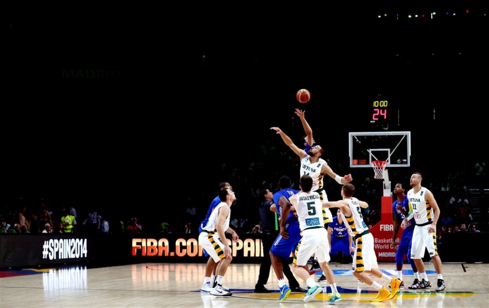 Франция Литва баскетбол1