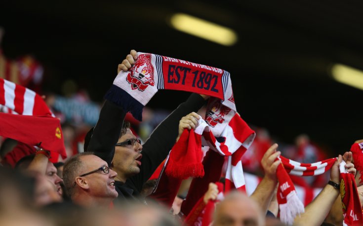 Ливърпул направи мозайка от кресла преди мача с Лудогорец