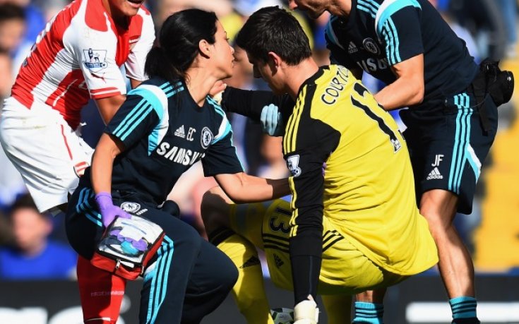 Контузията на Куртоа не е сериозна