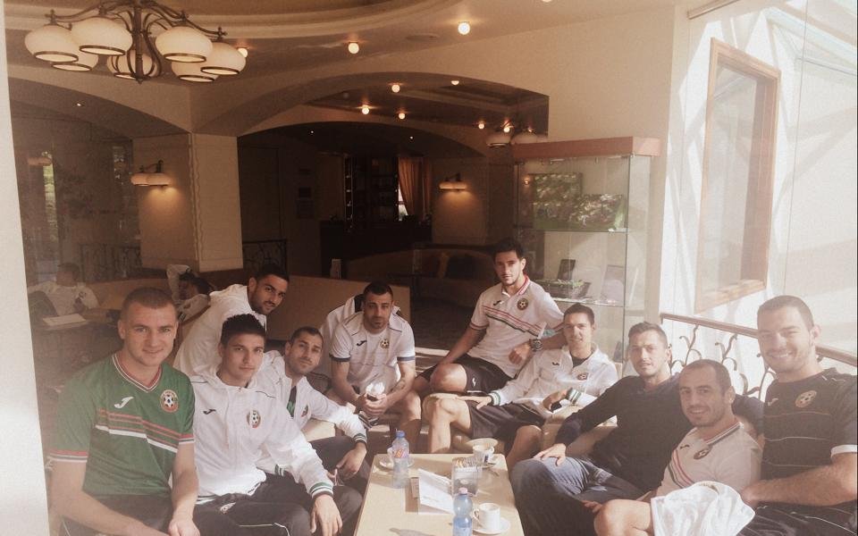 Христо Янев посети националите преди мача с Хърватия