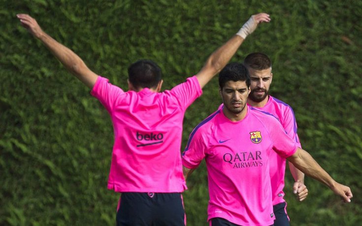 Жерар Пике към Луис Суарес: Не ме хапи!