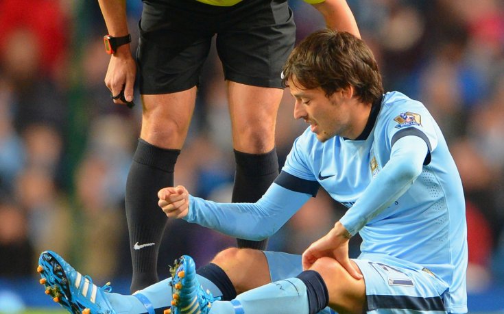 Давид Силва аут за три седмици