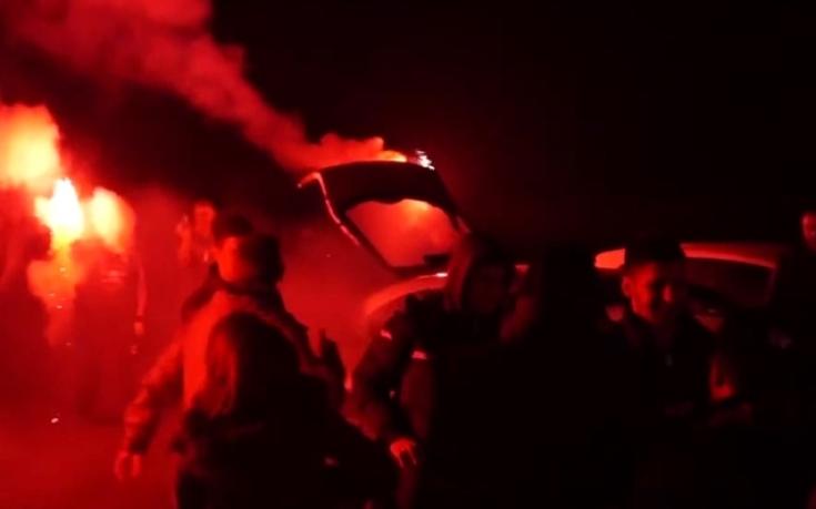 ВИДЕО: Феновете устроиха впечатляващо посрещане на Берое