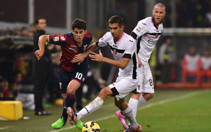 Чочев игра за втори път като титуляр в Серия А, хикс за Палермо