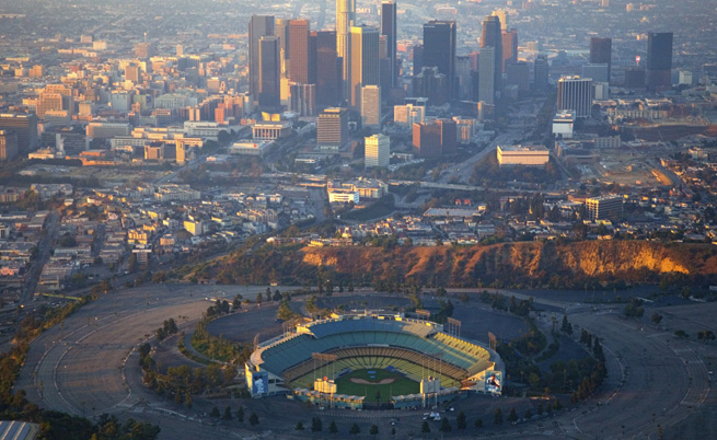 Стадионът "Доджър" в Лос Анджелис