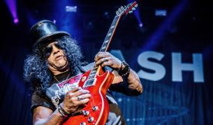 Слаш - бившата звезда от "Гънс енд роузес", чието истинско име е Соул Хъдсън