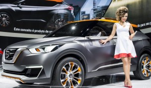 Модел на „Нисан“ на автоизложение в Бразилия