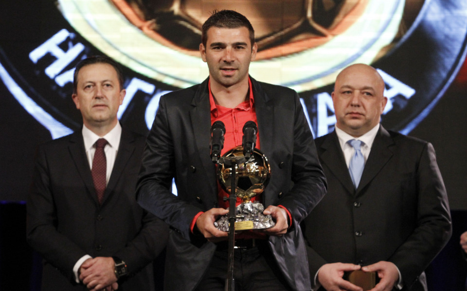 Владо Стоянов е Футболист номер 1 на България за 2014 г.