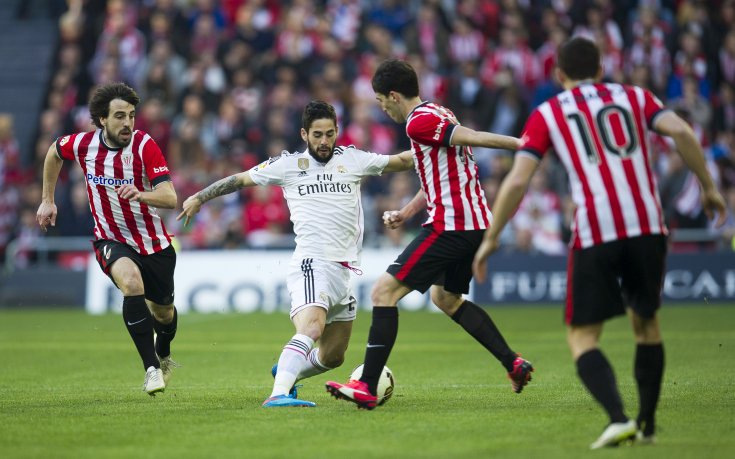 Реал потъва бавно, Атлетик го потопи в Билбао