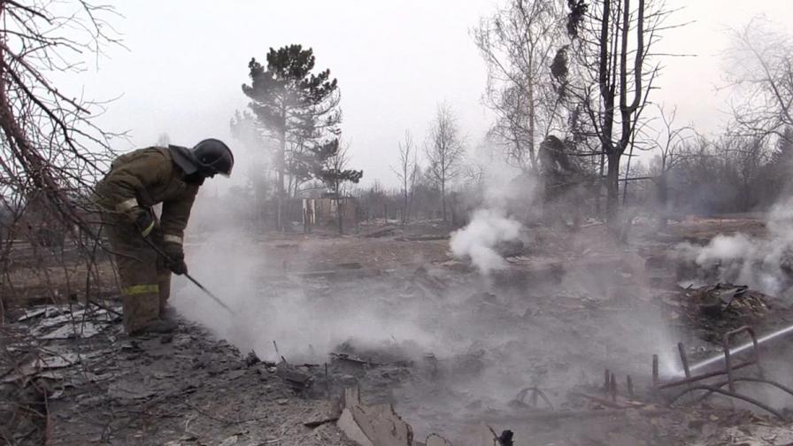 Горските пожари в Русия обхванаха и Китай