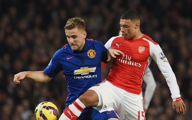 Люк Шоу си писа 4-ка