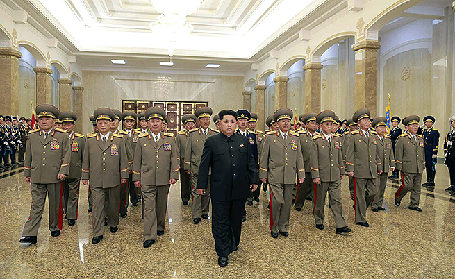 КНДР чества Деня на Слънцето – рождената дата на Ким Ир-сен
