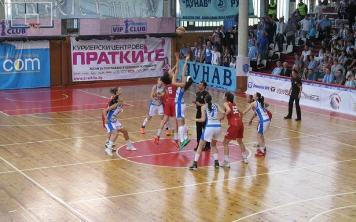 Дунав с четвърта поредна шампионска титла при баскетболистките