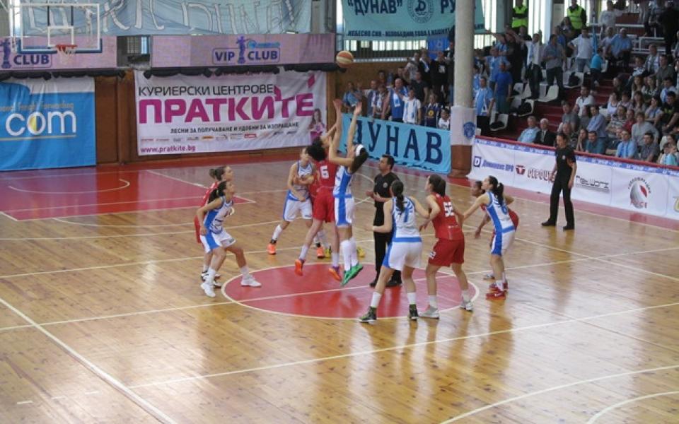 Дунав с четвърта поредна шампионска титла при баскетболистките