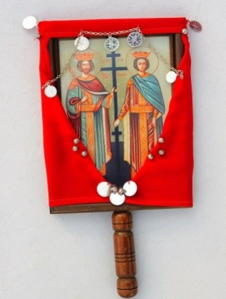 Опашатата икона на Св.св. Константин и Елена