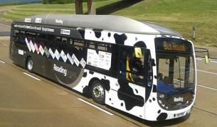 Автобус на кравешка тор постави рекорд за скорост