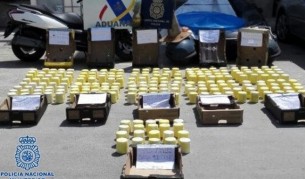 Испания: Заловиха 200 кг кокаин в ананаси (видео)