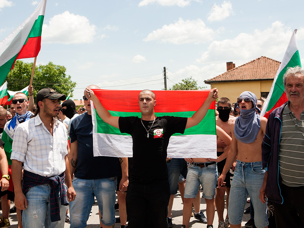 Без сериозни инциденти премина протестът в Гърмен