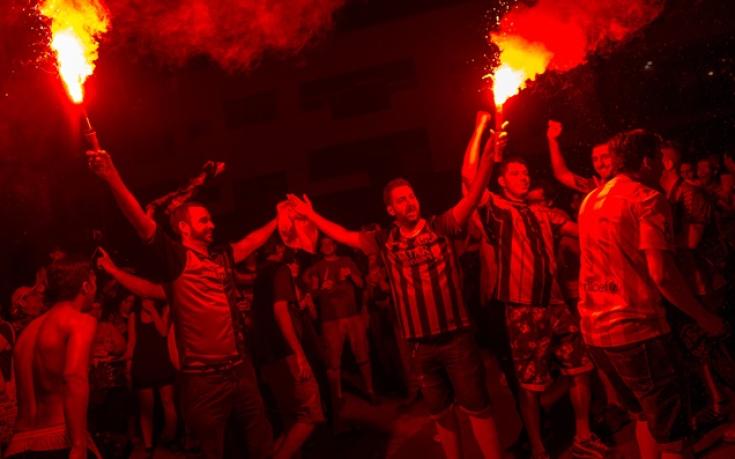 ВИДЕО: Лудо парти на феновете на Барса в Берлин и Барселона