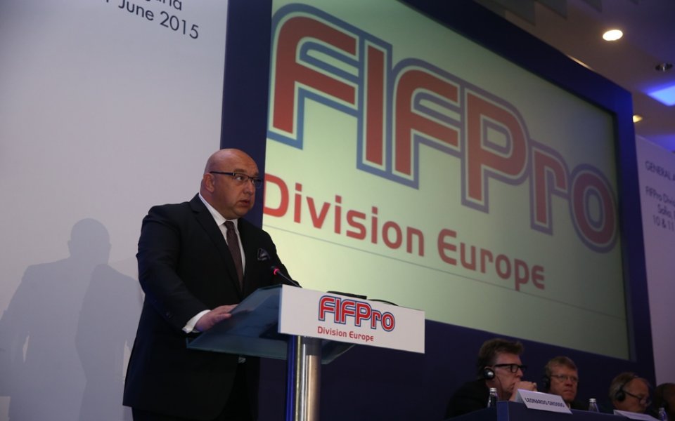 Над 120 делегати участват на европейския конгрес на ФИФПро в София