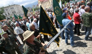 Протестът на ловците в София
