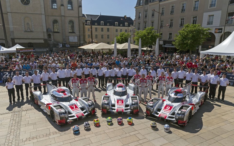Чрез ефективност към успех – Audi се прицелва към 14 победа в Льо Ман