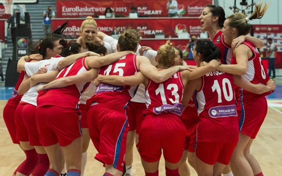 Сърбия би Турция и е на полуфинал на Евробаскет за жени